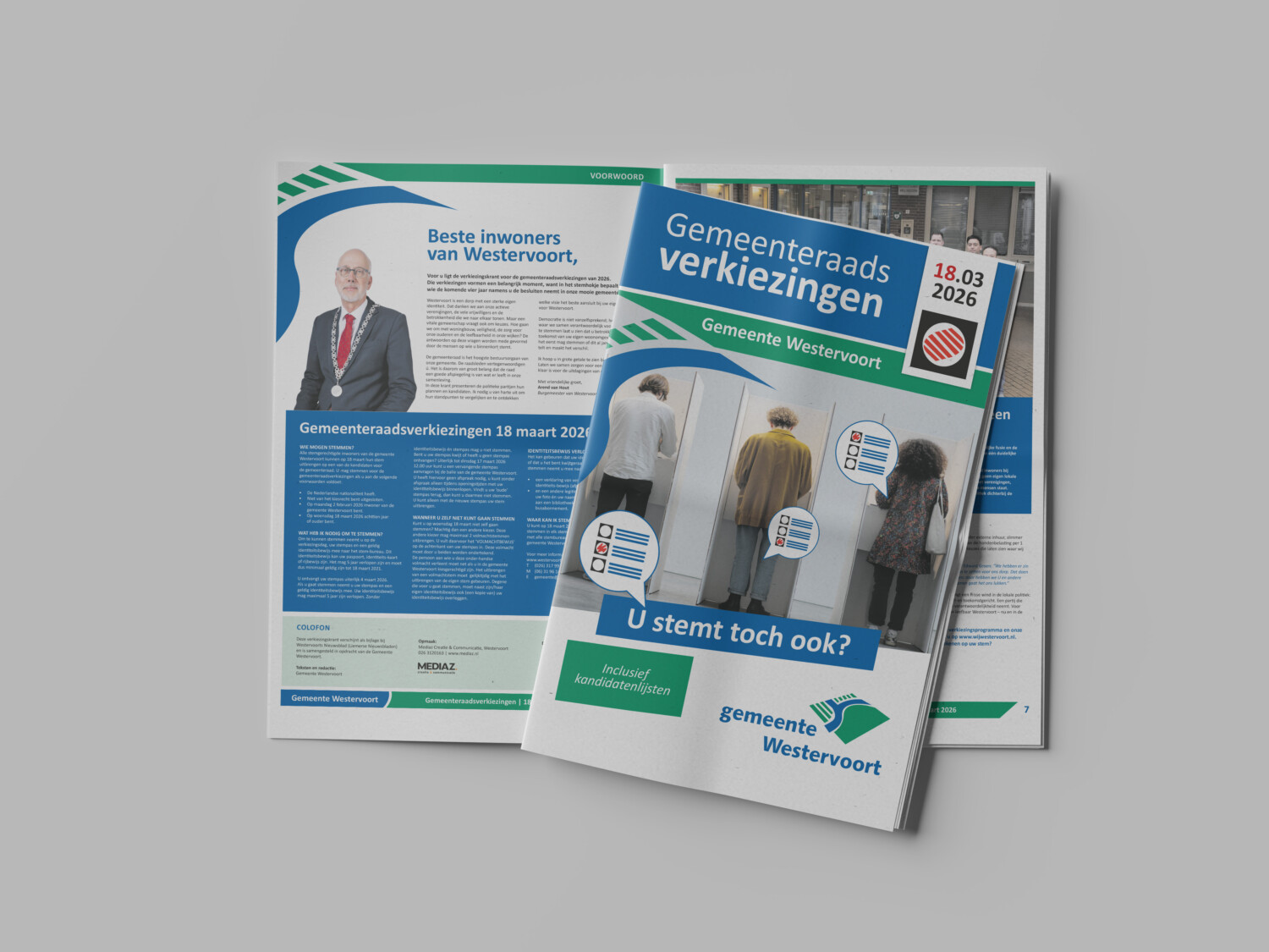 Gemeente Westervoort verkiezingskrant