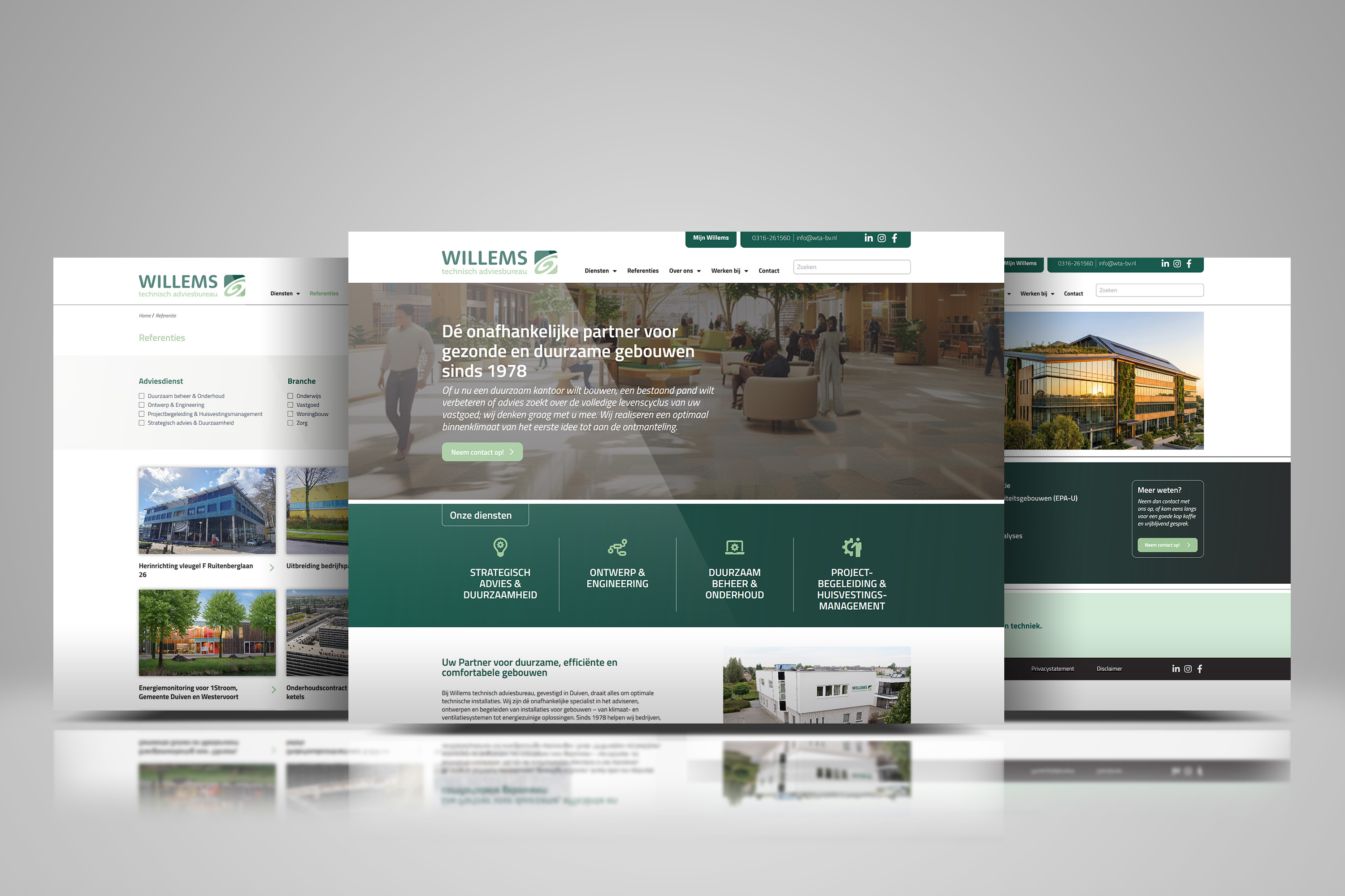 Website willems technisch adviesbureau